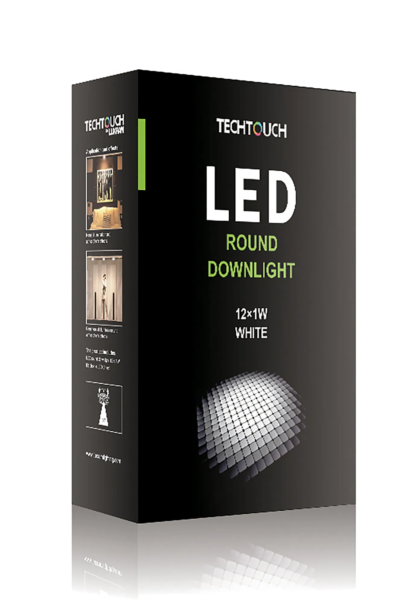 Tech Downlight Recessed Ceiling Luminaires Techtouch Round Recess Ceiling